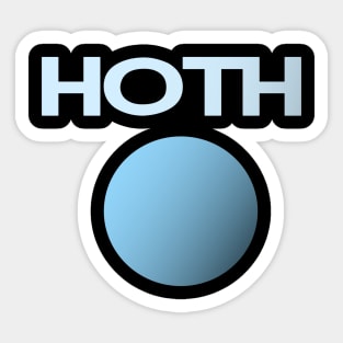 Hoth Sticker